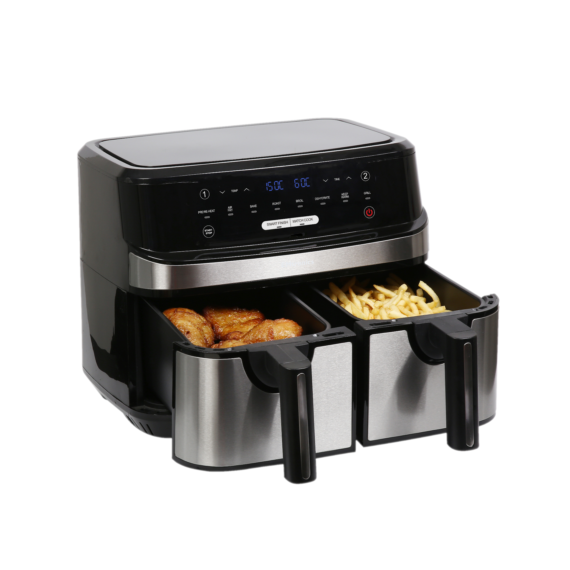 EMtronics 9 Litre Dual Basket Double Air Fryer - Picture 36 of 41