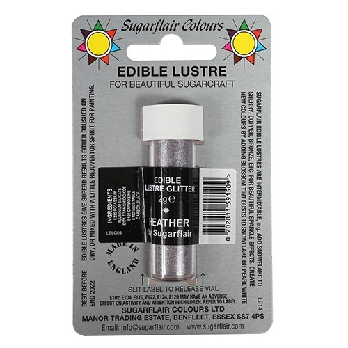 Sugarflair Edible Lustre Glitter Shimmer Cake Decorating Sugarcraft ...