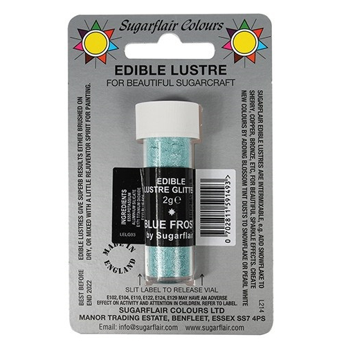 Sugarflair Edible Lustre Glitter Shimmer Cake Decorating Sugarcraft ...