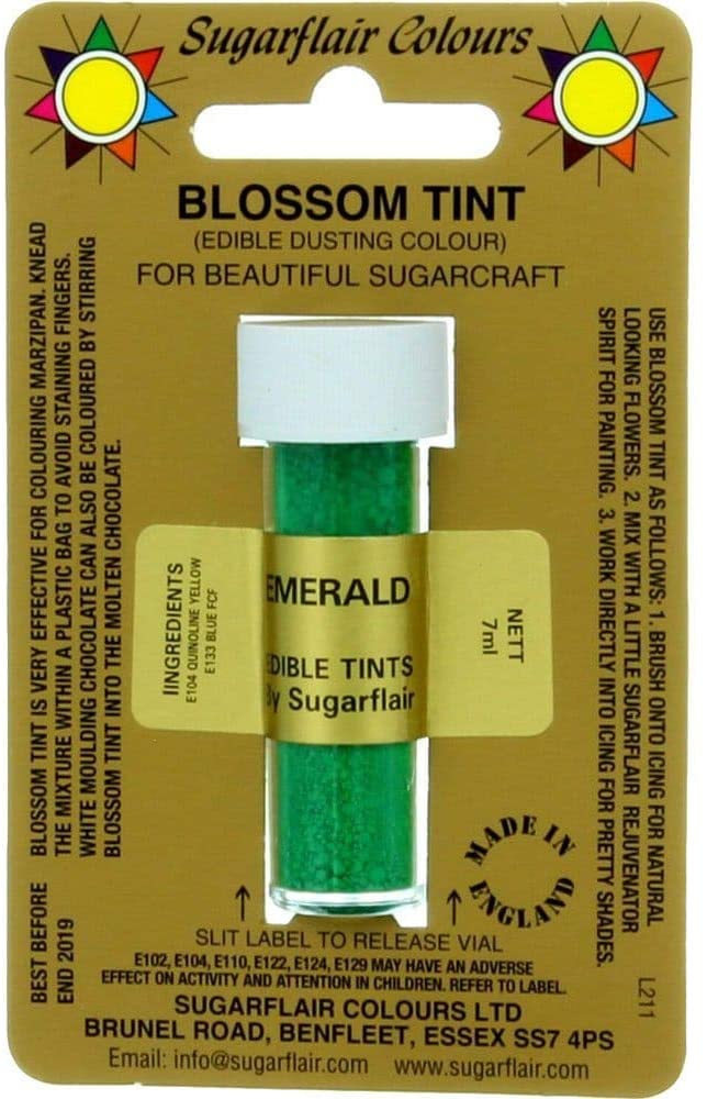 2 X Sugarflair Jade Edible Blossom Tints Cake Food Colour Colouring - View #11